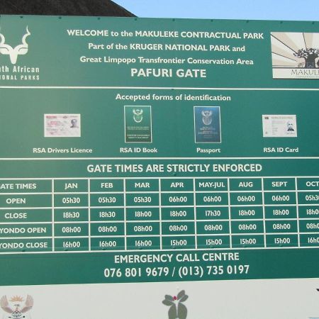Pafuri Gate Guesthouse Mabiligwe Ngoại thất bức ảnh